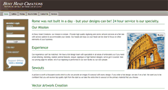 Desktop Screenshot of busyheadcreations.com